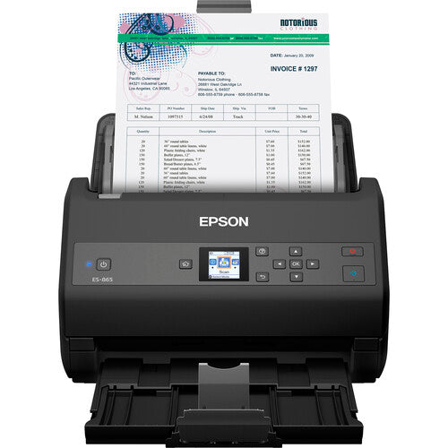 Epson WorkForce ES-865 Escáner de Documentos Dúplex Color 600 dpi 65 ppm USB 3.0