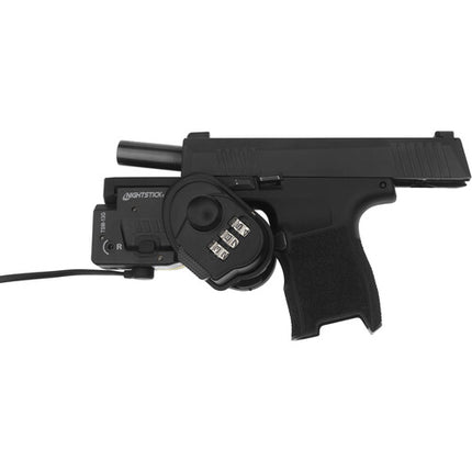 Nightstick TSM-13G Linterna Recargable Subcompacta para Armas con Láser Verde 150 Lúmenes 45 Minutos Autonomía