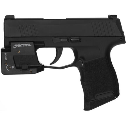 Nightstick TSM-13G Linterna Recargable Subcompacta para Armas con Láser Verde 150 Lúmenes 45 Minutos Autonomía