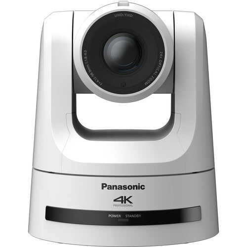 Panasonic 4K PTZ Cámara NDI Pro 12G-SDI HDMI Zoom Óptico 24x Blanco