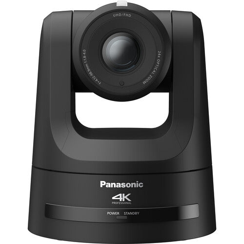 Panasonic 4K PTZ Cámara 12G-SDI HDMI 24x Zoom Óptico Negro