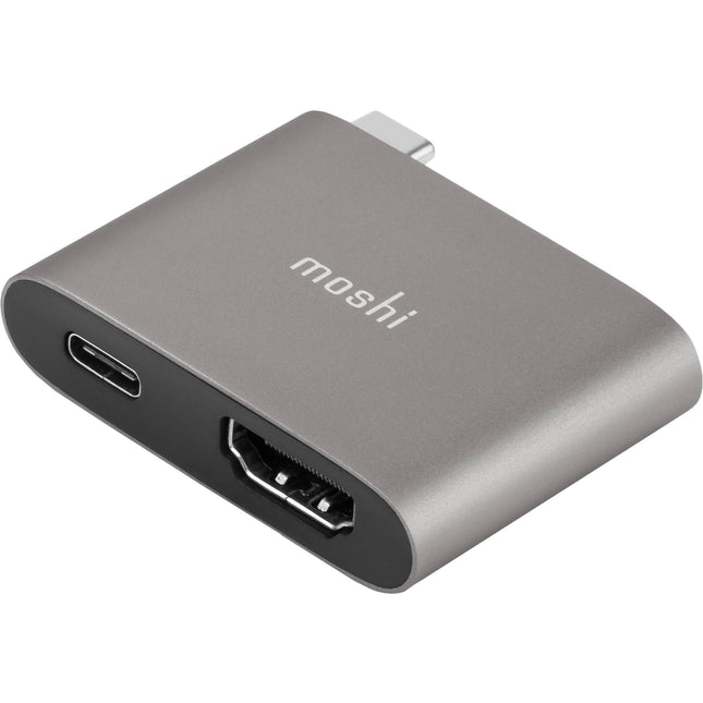 Moshi Adaptador USB Tipo-C a HDMI con Power Delivery 60W y UHD 4K