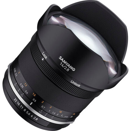 Samyang MF 14mm f/2.8 WS Mk2 Objetivo Canon EF Full Frame F2.8-22