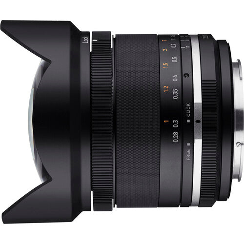 Samyang MF 14mm f/2.8 WS Mk2 objetivo manual para FUJIFILM X APS-C 21mm f/2.8-22 con sellado contra condiciones climáticas