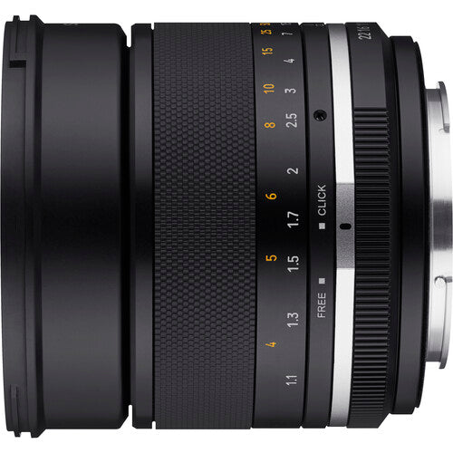 Samyang MF 85mm f1.4 WS Mk2 Lente para Sony E Montura Full Frame f1.4-22