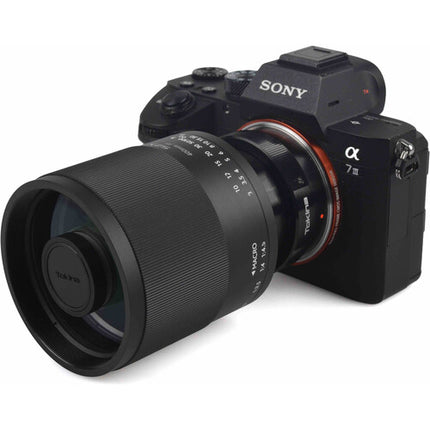 Tokina SZX 400mm f/8 Reflex Teleobjetivo MF Sony E con enfoque manual y multicoating