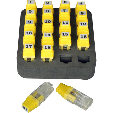 Platinum Tools ID Network Set remotos 1-20 para certificador Net Chaser Ethernet