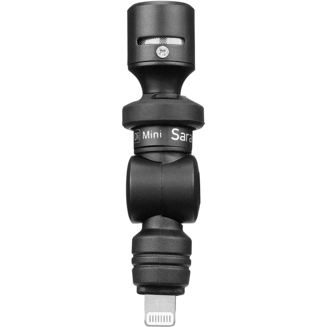 Saramonic SmartMic Di Mini Micrófono Condensador Omnidireccional Ultracompacto para iOS con Paraviento