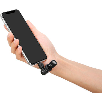 Saramonic SmartMic Di Mini Micrófono Condensador Omnidireccional Ultracompacto para iOS con Paraviento