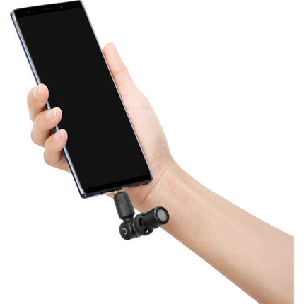 Saramonic SmartMic UC Mini Micrófono Condensador Omni USB Type-C con Paraviento y Funda