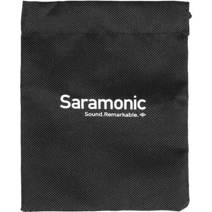 Saramonic SmartMic UC Mini Micrófono Condensador Omni USB Type-C con Paraviento y Funda