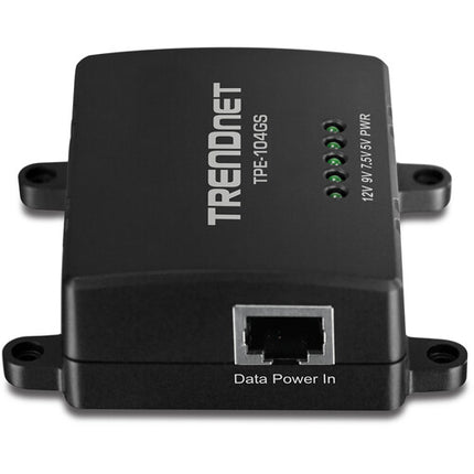 TRENDnet TPE-104GS Divisor PoE Gigabit Versión 2 Rango 100m Tres Voltajes