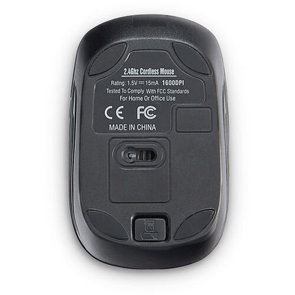 Verbatim Commuter Series Ratón Inalámbrico Mini Azul 1000 dpi 2.4 GHz