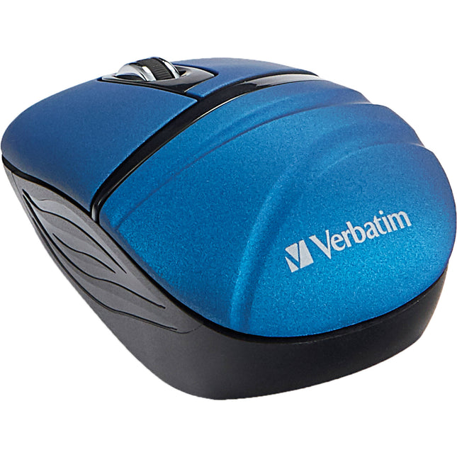 Verbatim Commuter Series Ratón Inalámbrico Mini Azul 1000 dpi 2.4 GHz