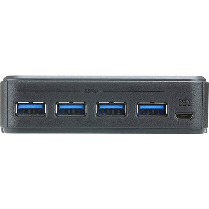 ATEN 4 x 4 USB 3.1 Gen-1 Switch para Compartir Periféricos 5 Gb/s con Selector Remoto