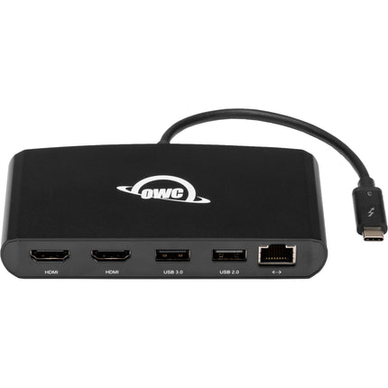 OWC 5-In-1 Thunderbolt 3 mini Dock Estación 40 Gb/s HDMI RJ45 USB