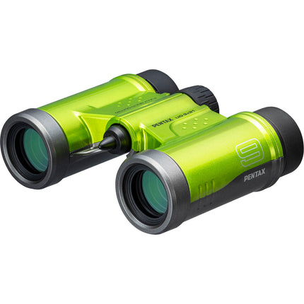 Binoculares Pentax 9x21 UD Verde Diseño Compacto Con Estuche Y Correa