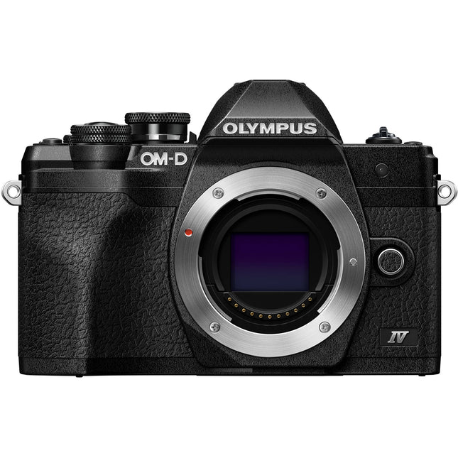 Olympus OM-D E-M10 Mark IV Cámara Sin Espejo 20.3MP UHD 4K30p Pantalla Táctil 180°