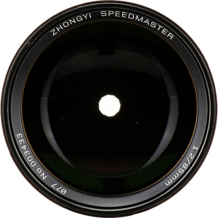 Mitakon Zhongyi Speedmaster 85mm f1.2 objetivo para Fujifilm G 67mm 11 hojas