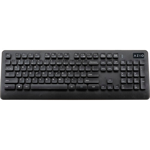 AZIO KM535 Kit Teclado y Ratón Alambrico Antimicrobiano IP66 Waterproof