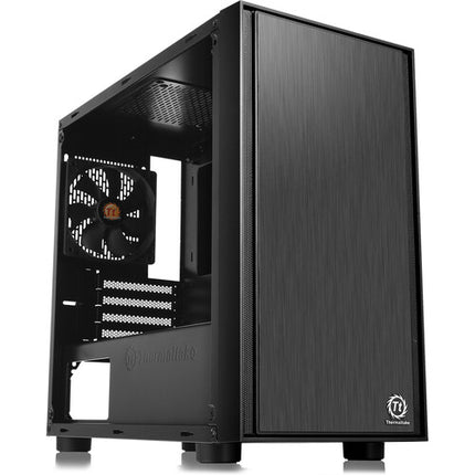 Thermaltake Versa H17 Caja Mid Tower Soporta Micro ATX 13.78 pulgadas GPUs 120mm Ventilador