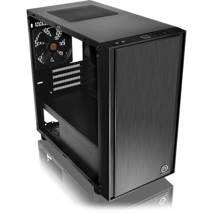 Thermaltake Versa H17 Caja Mid Tower Soporta Micro ATX 13.78 pulgadas GPUs 120mm Ventilador