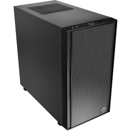 Thermaltake Versa H17 Caja Mid Tower Soporta Micro ATX 13.78 pulgadas GPUs 120mm Ventilador