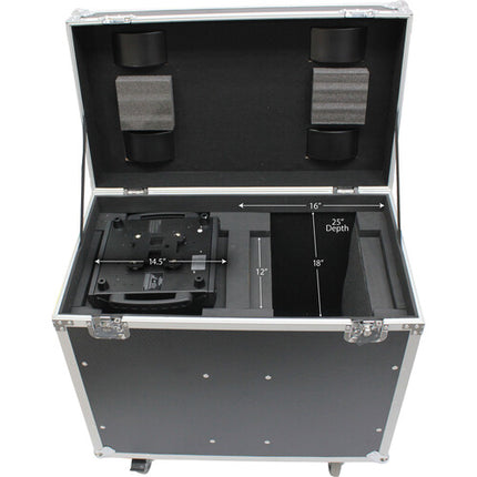 CHAUVET Professional Rogue R1X Wash Cabeza Móvil RGBW LED Ángulo 8-30° Kit 2 unidades con Maletín