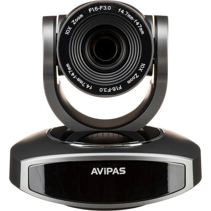 AViPAS AV-1281 Cámara PTZ HDMI PoE 1080p60 10x Zoom Óptico Gris