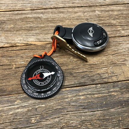 Brunton Tag-Along 9040 Brújula de Llavero Compacta y Resistente 5°