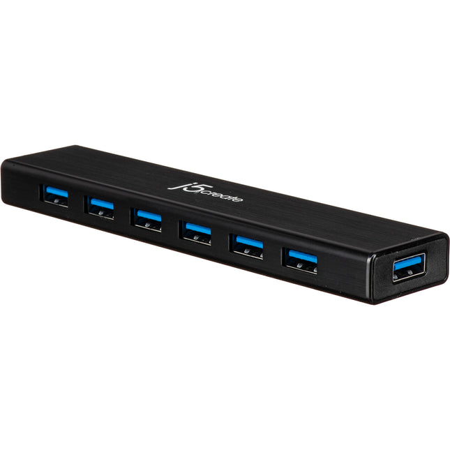 j5create Hub USB 3.1 Gen 1 de 7 Puertos 5 Gb s Soporte Carga Rápida