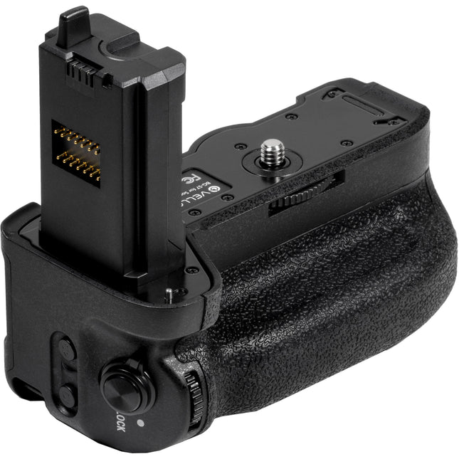 Vello BG-S7 Empuñadura de Batería para Cámaras Sony con Soporte Dual y Control Vertical