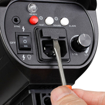Impact 180Ws Monolight Flash con luz LED modelado y 0 5 a 2s recycling