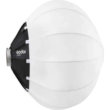 Godox Softbox Lantern Plegable 26.6" Montura Bowens 270° Difusión con Funda