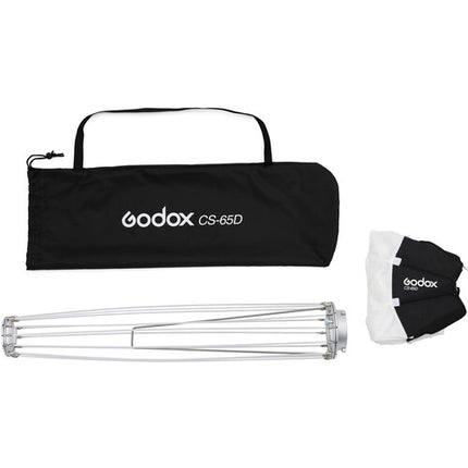 Godox Softbox Lantern Plegable 26.6" Montura Bowens 270° Difusión con Funda