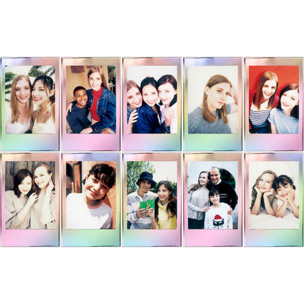 FUJIFILM instax mini película Mermaid Tail 10 exposiciones patrón metálico colorido