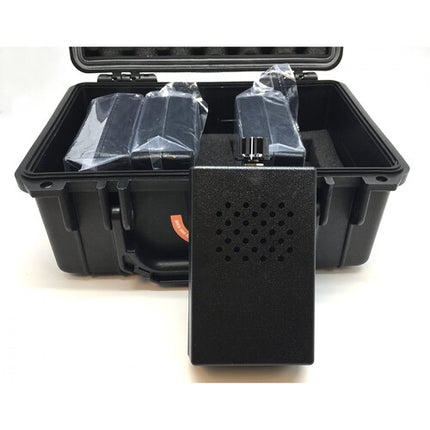 KJB Security Products DD1010 Generador Ruido Blanco Audio Kit 4X J1000 Portátil