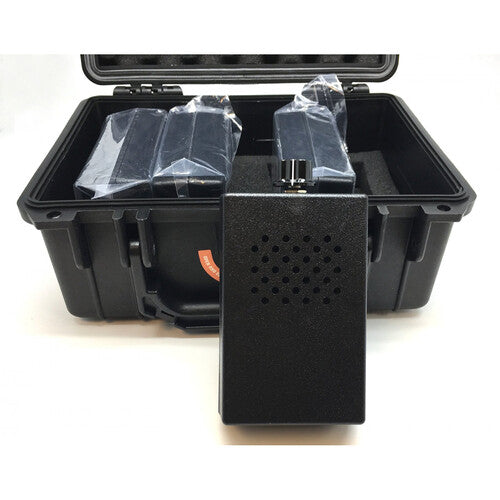 KJB Security Products DD1010 Generador de Ruido Blanco Kit Audio 4x J1000 Alcance 150 ft²