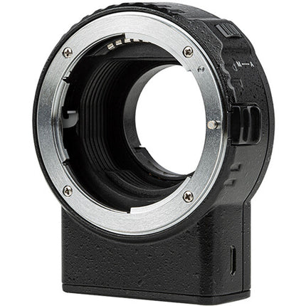 Viltrox NF-M1 Adaptador Montura Autofocus para Nikon F a Micro Cuatro Tercios con Apertura Ajustable y USB