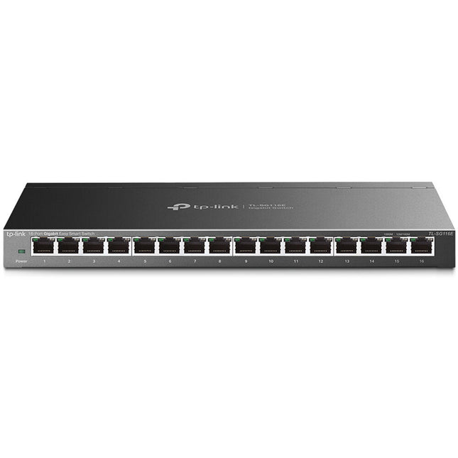 TP-Link TL-SG116E Switch Gigabit 16 Puertos Capacidad 32 Gb/s Metal