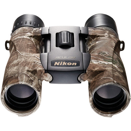 Nikon 10x25 Aculon A30 Prismáticos Compactos Ligeros con Correa y Funda