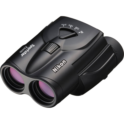 Nikon 8-24x25 Sportstar Prismáticos Compactos Zoom con Estuche Negro