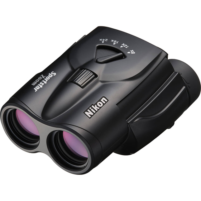 Nikon 8-24x25 Sportstar Prismáticos Compactos Zoom con Estuche Negro