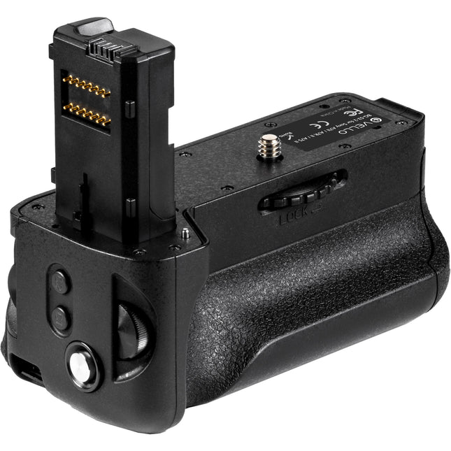 Vello BG-S3-2 Empuñadura de Batería para Sony Alpha a7 II con Control Vertical y Doble Batería