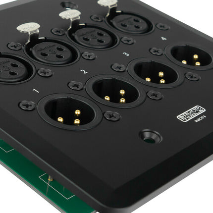 SoundTools WallCAT placa de audio analógica Cat 5 4 XLR macho y hembra negra