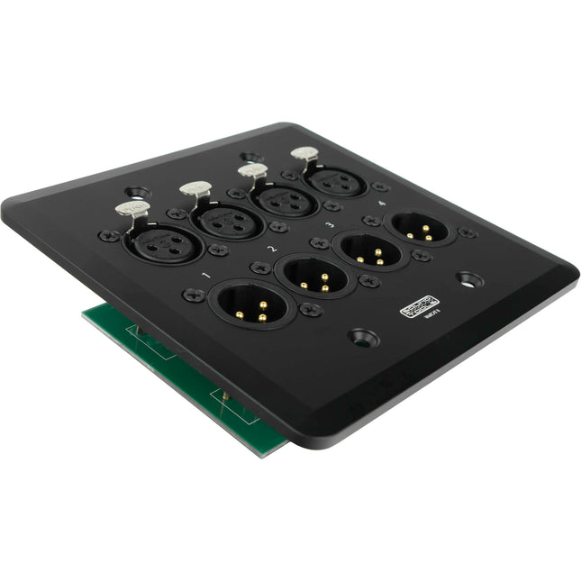 SoundTools WallCAT placa de audio analógica Cat 5 4 XLR macho y hembra negra