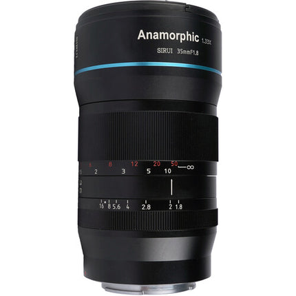 Sirui 35mm f1.8 Lente Anamórfica 1.33x Montura MFT 4K 67mm