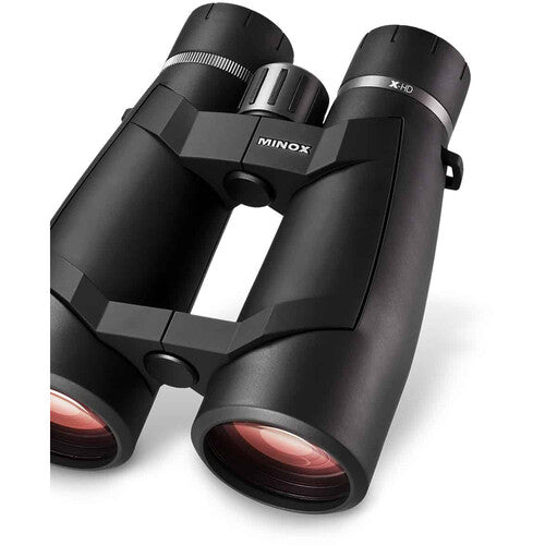 Minox 10x44 X-HD Prismáticos con Ángulo 65° Nitrogenados y Estuche