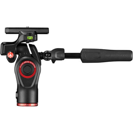 Manfrotto Befree 3-Way Live Cabezal Fluido 15.4 lb Capacidad 3-Vías