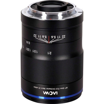 Venus Optics Laowa 50mm f/2.8 2X Ultra Macro APO objetivo Micro Cuatro Tercios f/22 2:1 aumento